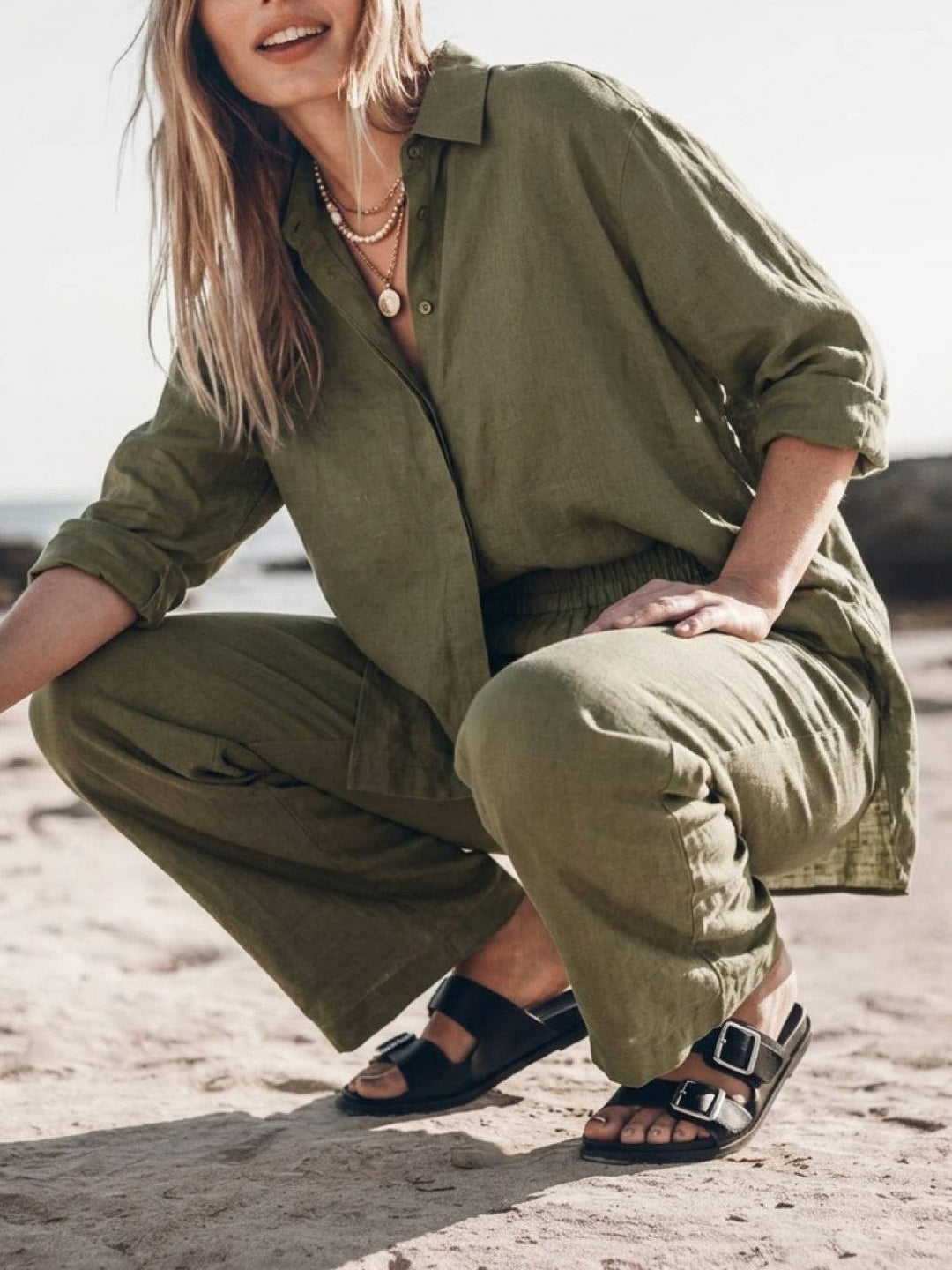 Harper™ | Pure Cotton Relaxed Set