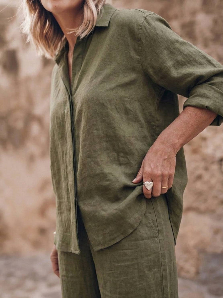 Harper™ | Pure Cotton Relaxed Set