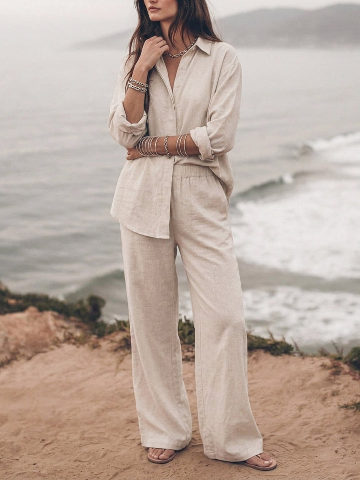 Harper™ | Pure Cotton Relaxed Set