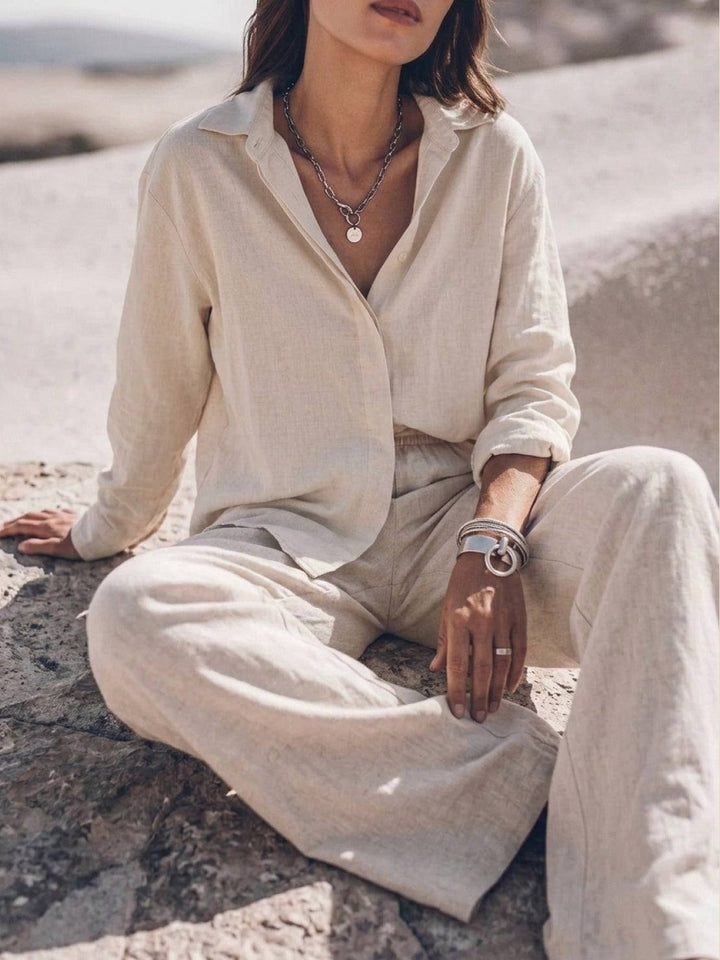 Harper™ | Pure Cotton Relaxed Set