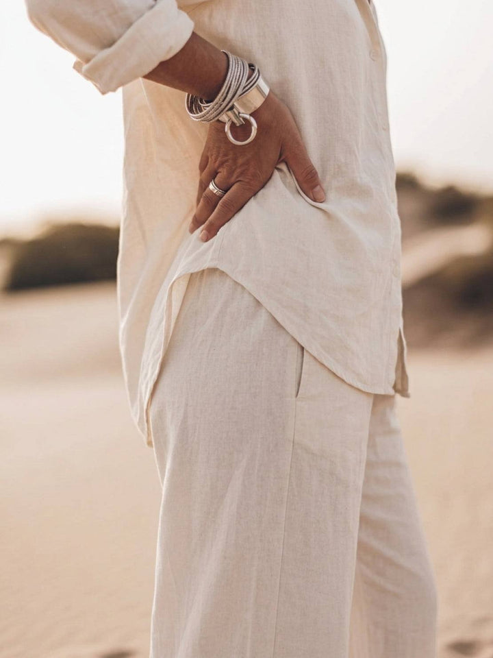 Harper™ | Pure Cotton Relaxed Set
