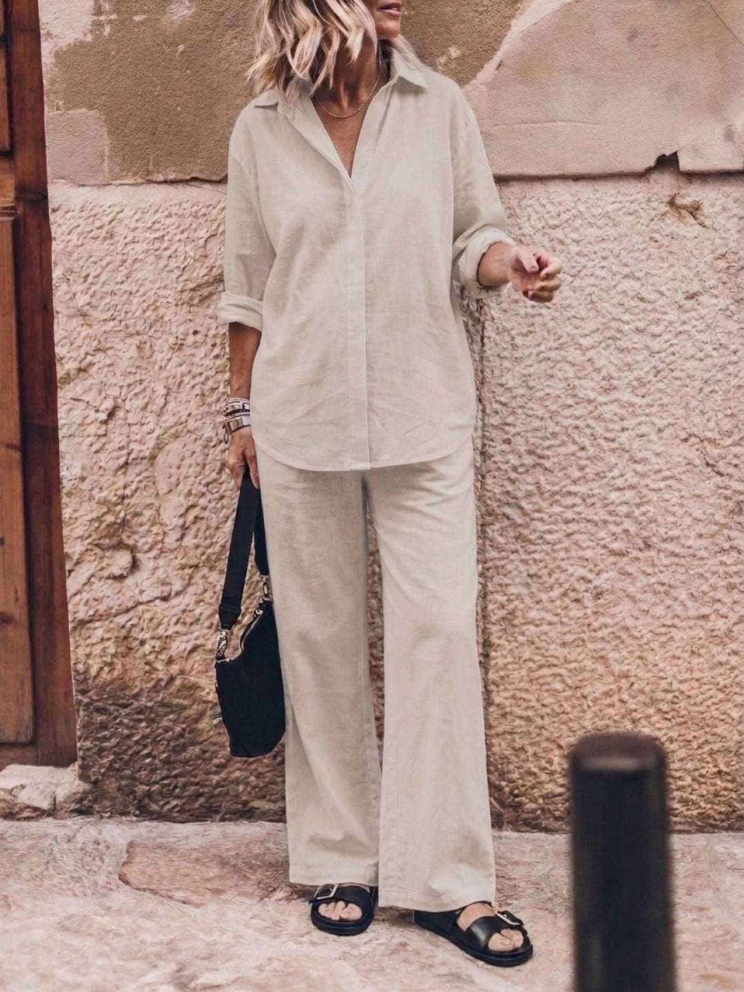Harper™ | Pure Cotton Relaxed Set