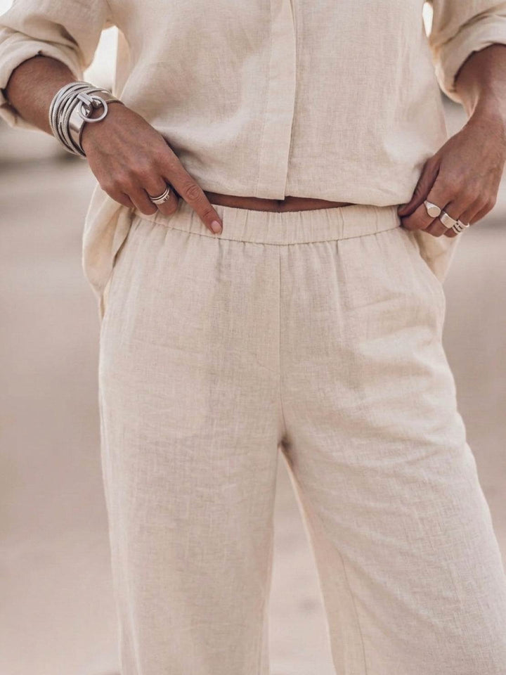 Harper™ | Pure Cotton Relaxed Set