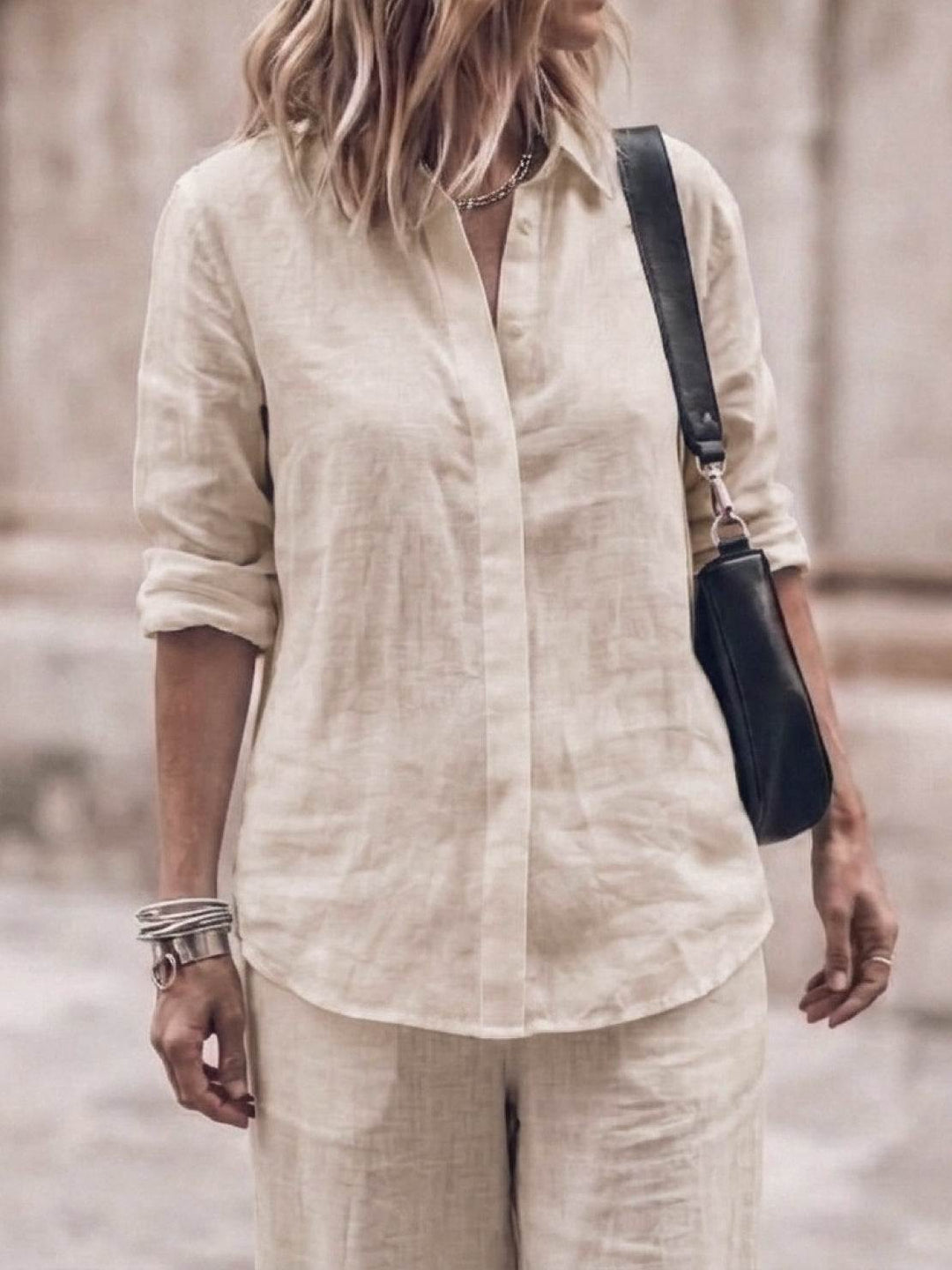 Harper™ | Pure Cotton Relaxed Set