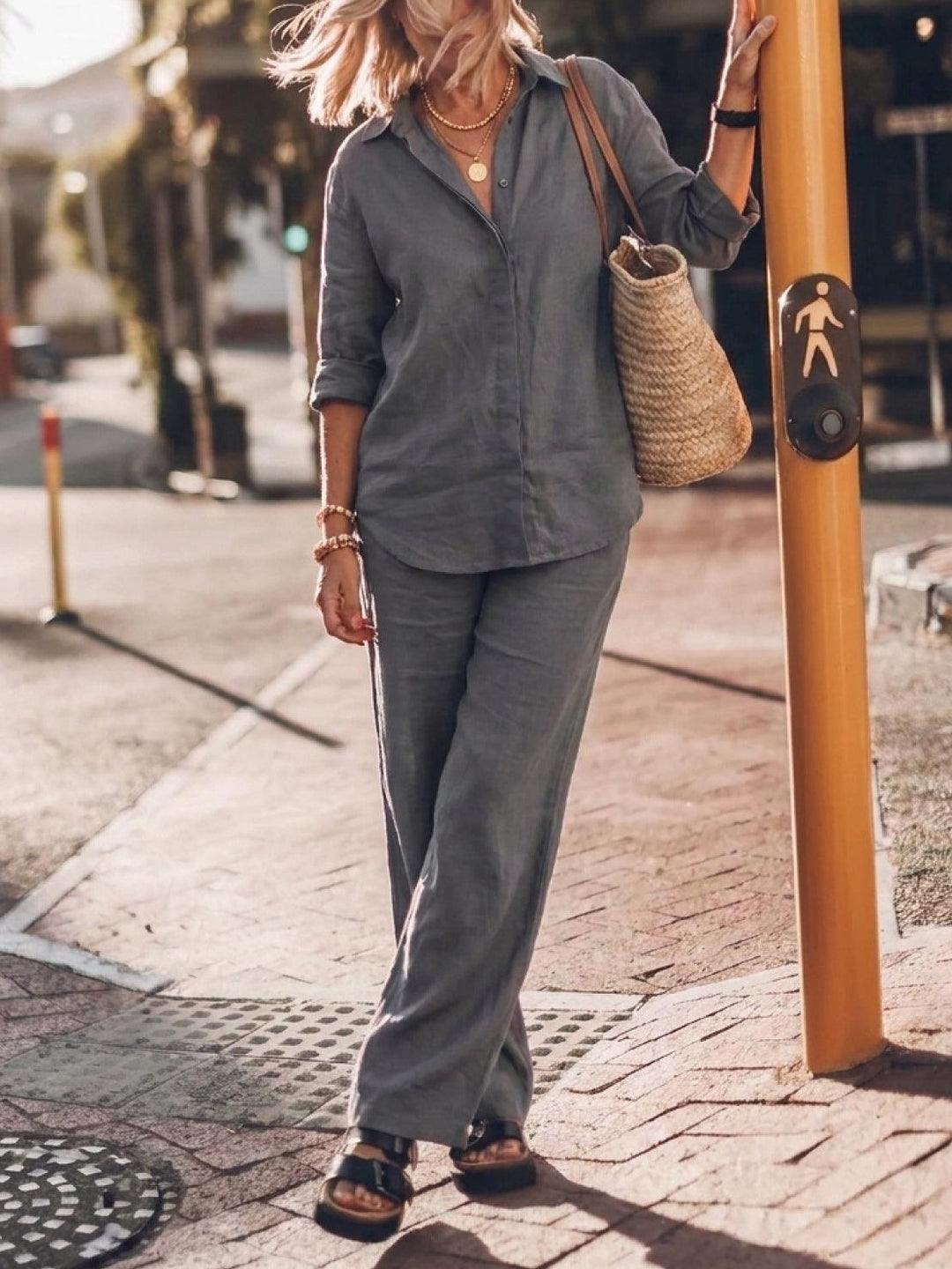 Harper™ | Pure Cotton Relaxed Set