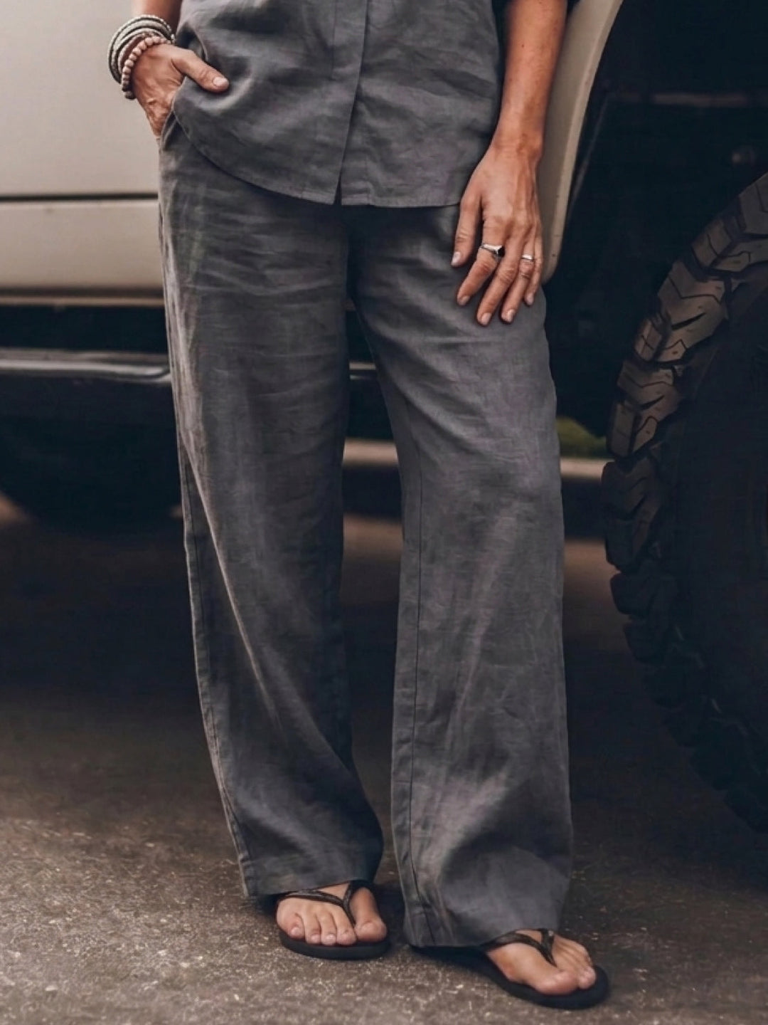 Harper™ | Pure Cotton Relaxed Set
