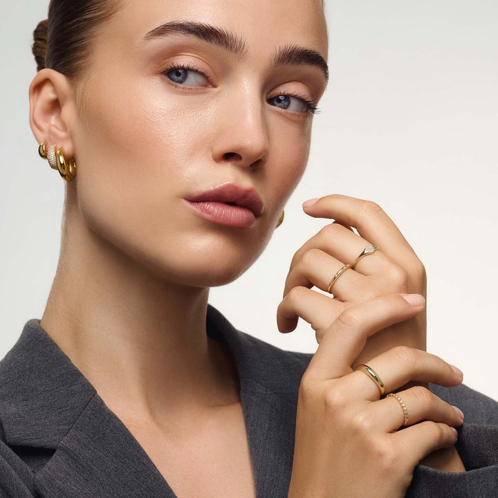 Clara | Diamond Ring 18K Gold