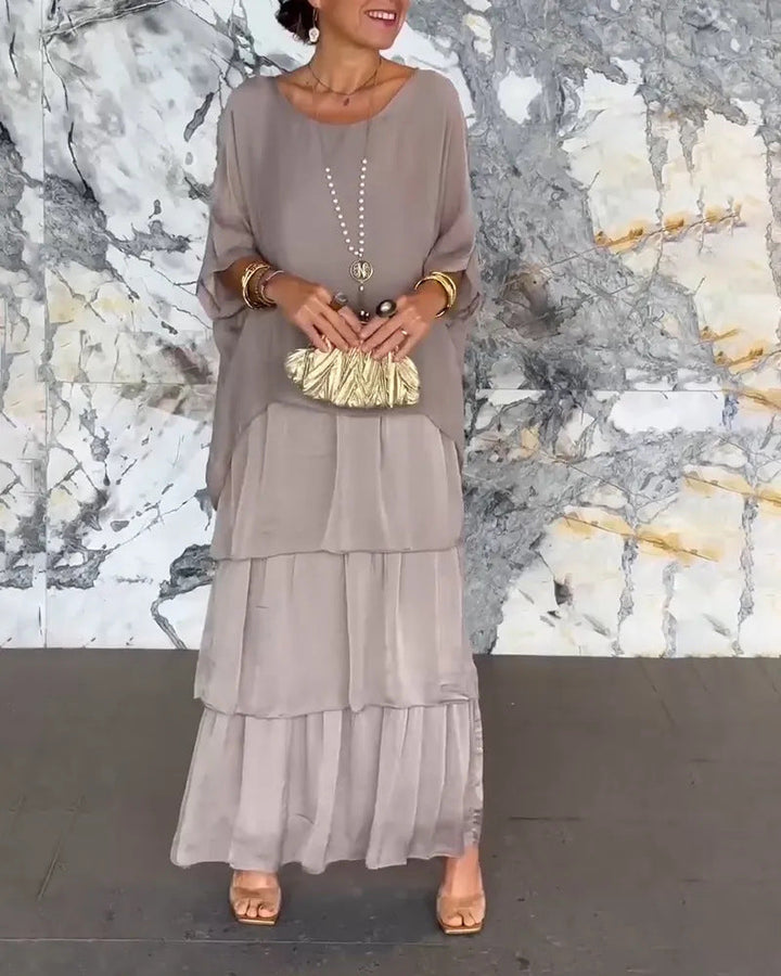 Morgan™ | Layered Green Maxi Dress