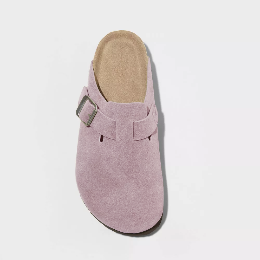 Emma | Comfort Suede Clogs