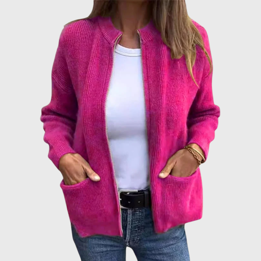 Autumn Zip Cardigan