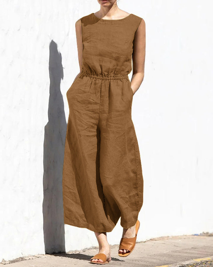 Cissy | Linen Look Jumpsuit
