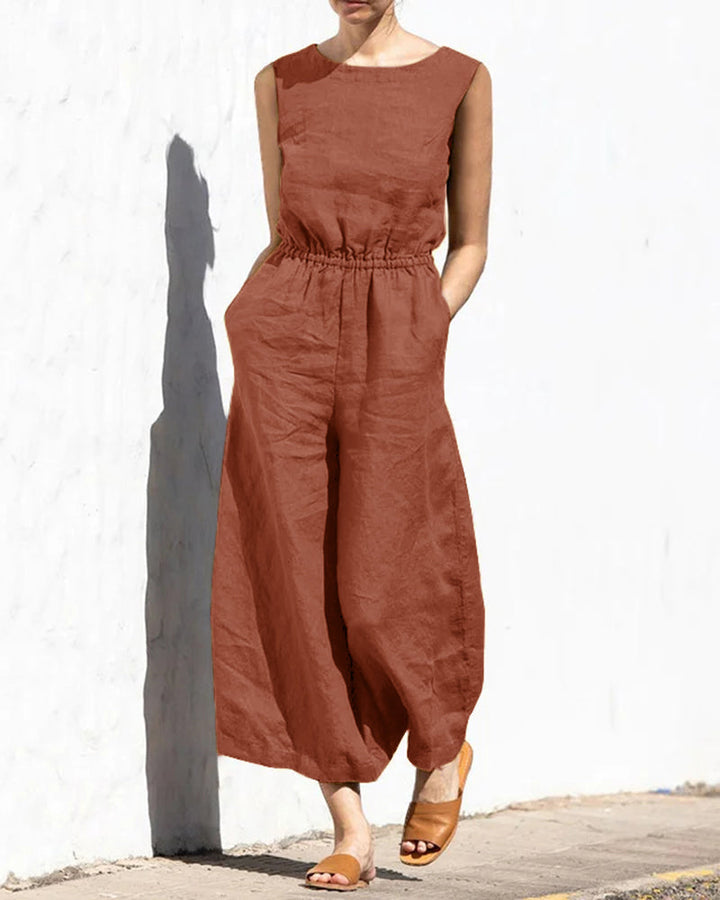 Cissy | Linen Look Jumpsuit