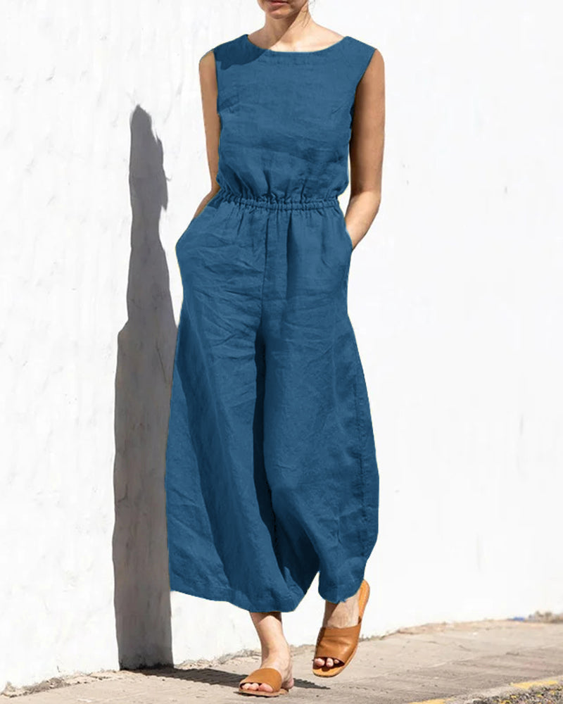 Cissy | Linen Look Jumpsuit
