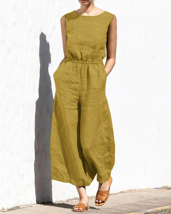 Cissy | Linen Look Jumpsuit