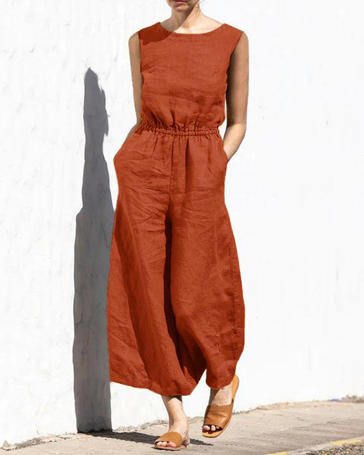 Cissy | Linen Look Jumpsuit
