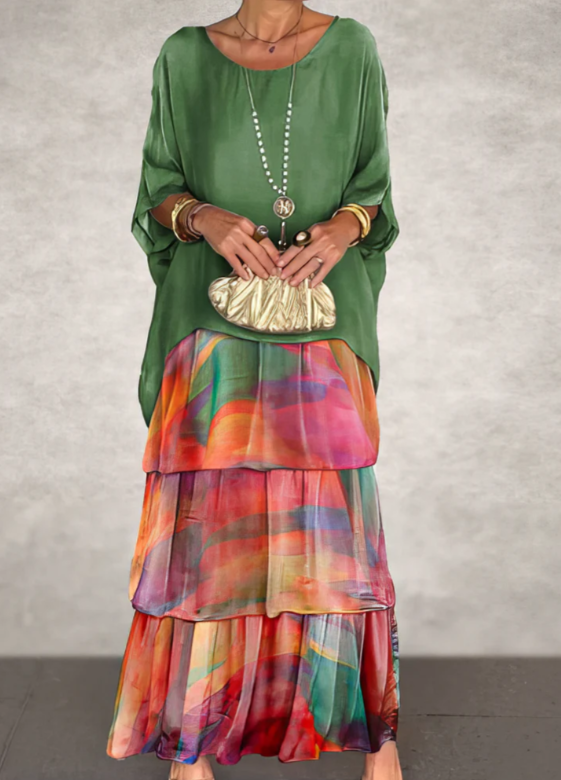 Margaret | Flowing Maxi Dress