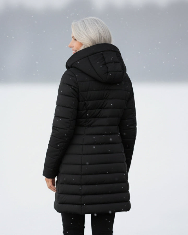 Clair - Double Fleece Hooded Winter Coat