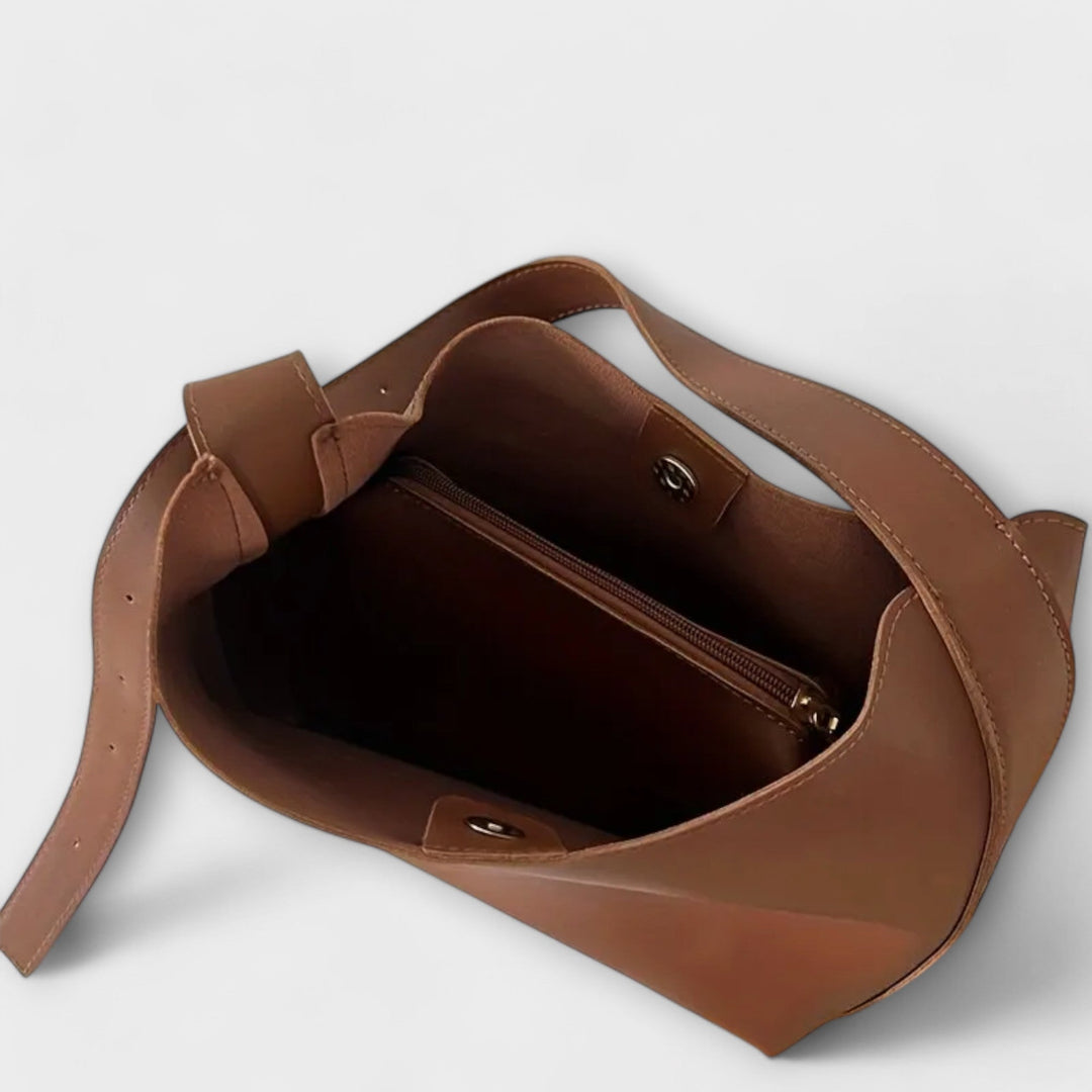 Olivia | Elegant Leather Shoulder Bag