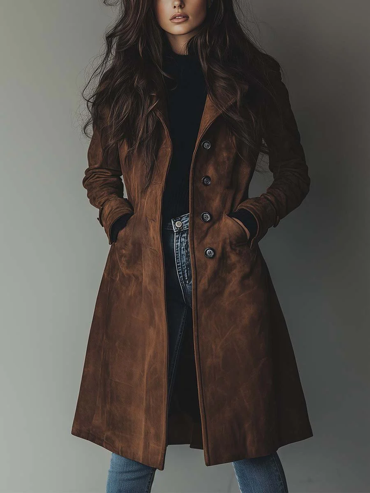 Teresa – Timeless Trench Coat with a Flattering Fit