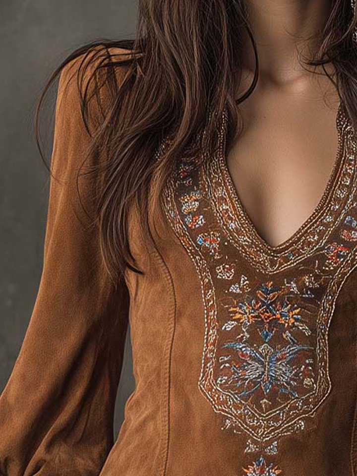 Sloane™ | Embroidered Mini Dress