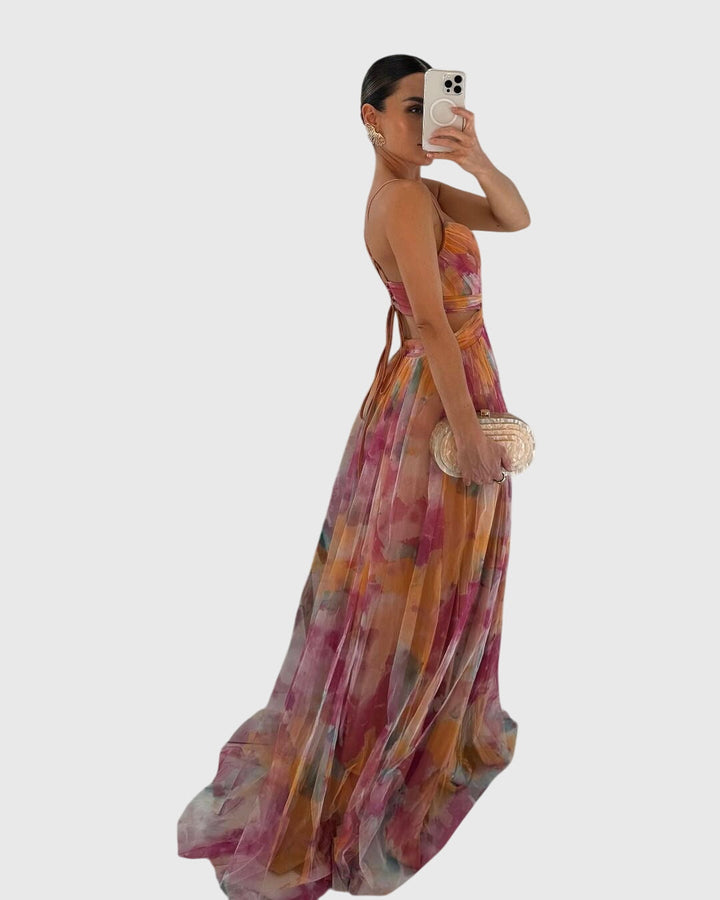 Annie | Floral Maxi Dress