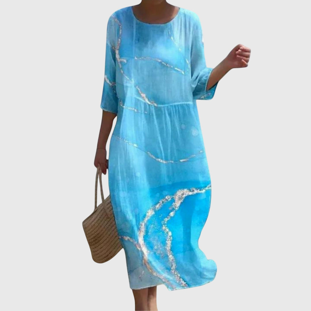 Annie | Stylish Floral Maxi Dress
