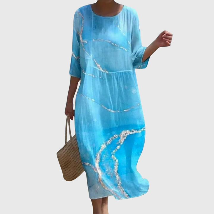 Annie | Stylish Floral Maxi Dress
