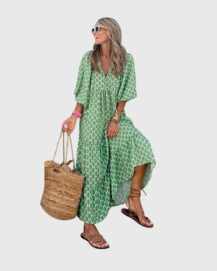 Annie | Boho Maxi Dress