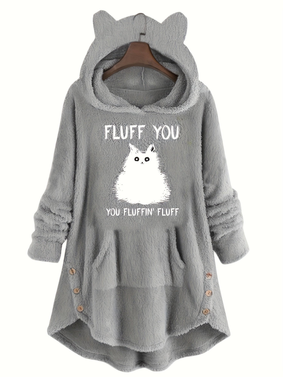 Missy – Playful Cozy Hooded Tunic