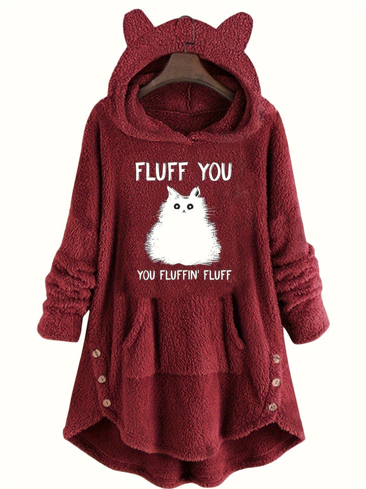 Missy – Playful Cozy Hooded Tunic