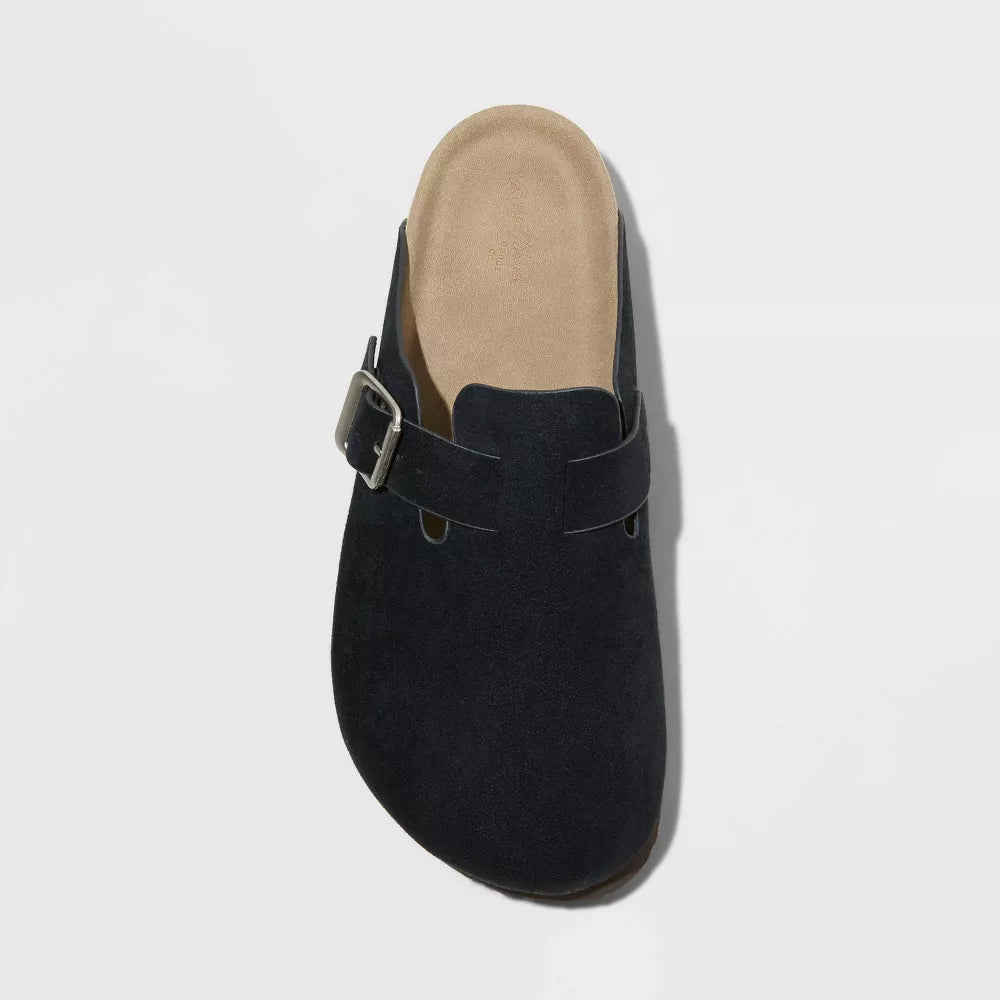 Emma | Comfort Suede Clogs