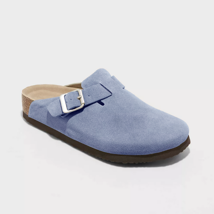 Emma | Comfort Suede Clogs