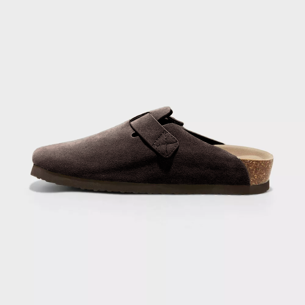 Emma | Comfort Suede Clogs
