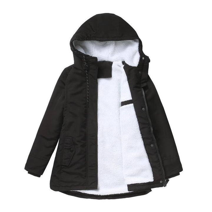 Helen - Warm Hooded Cozy Quilted Jacket