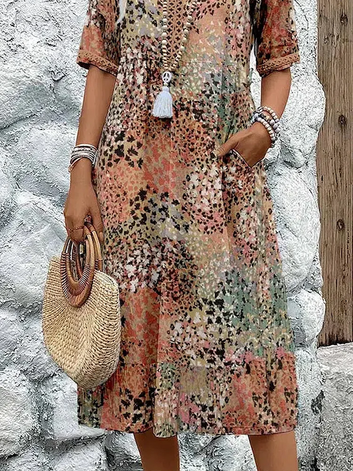 Coraline | Modern  Midi Dress
