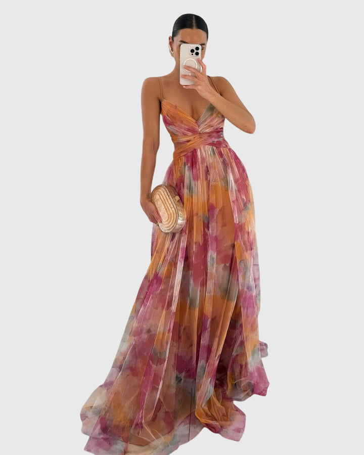 Annie | Floral Maxi Dress