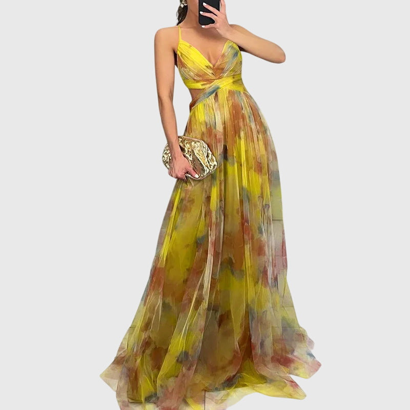 Annie | Floral Maxi Dress