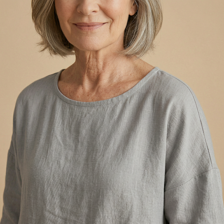 Patricia | Linen Midi Dress
