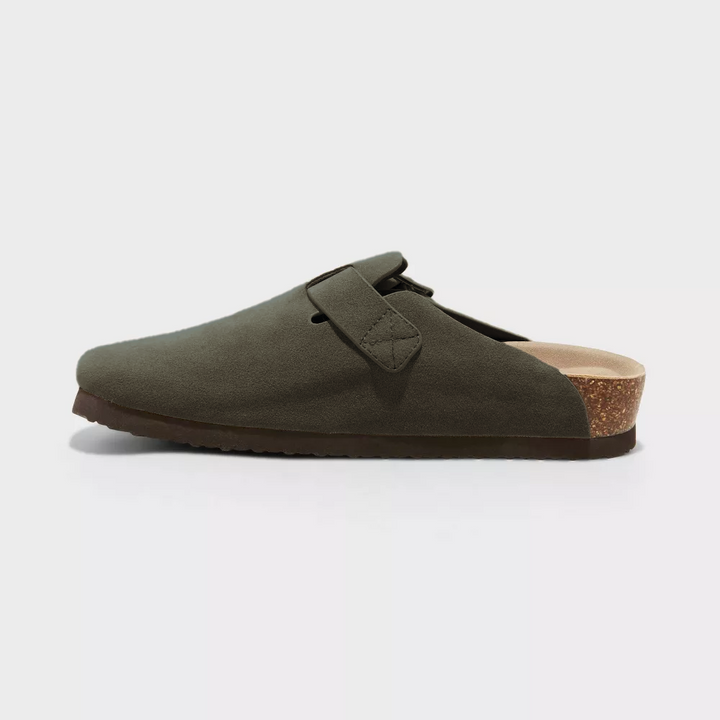 Emma | Comfort Suede Clogs