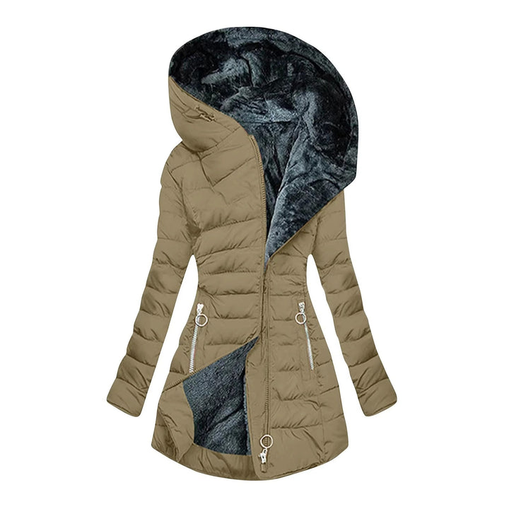 Vanessa - Sculpted Warmth Hooded Winter Coat