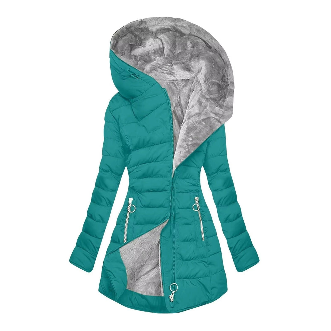 Vanessa - Sculpted Warmth Hooded Winter Coat