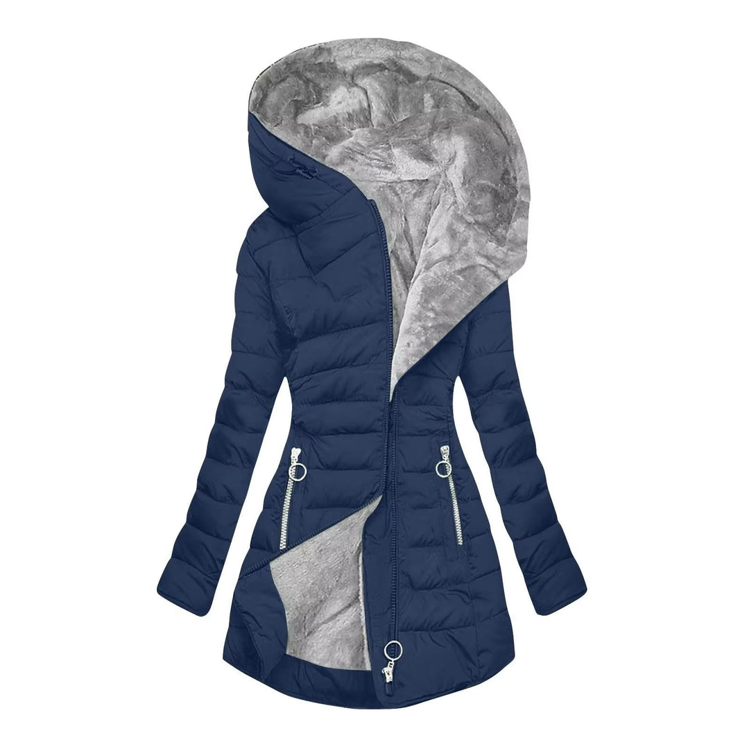 Vanessa - Sculpted Warmth Hooded Winter Coat