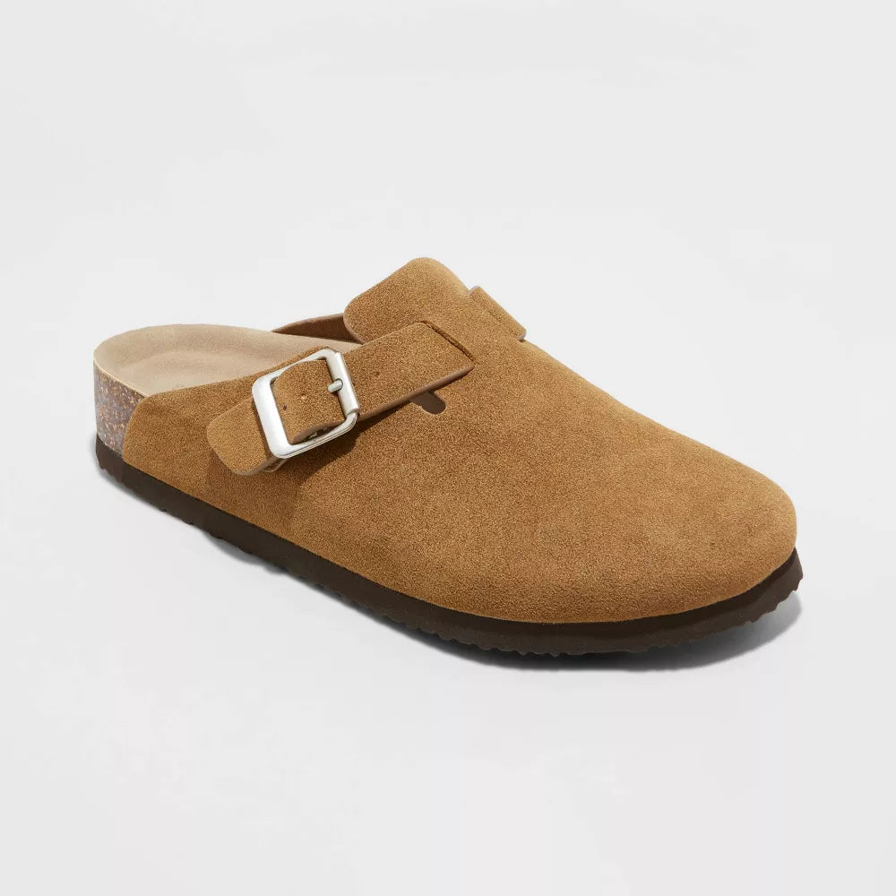 Emma | Comfort Suede Clogs