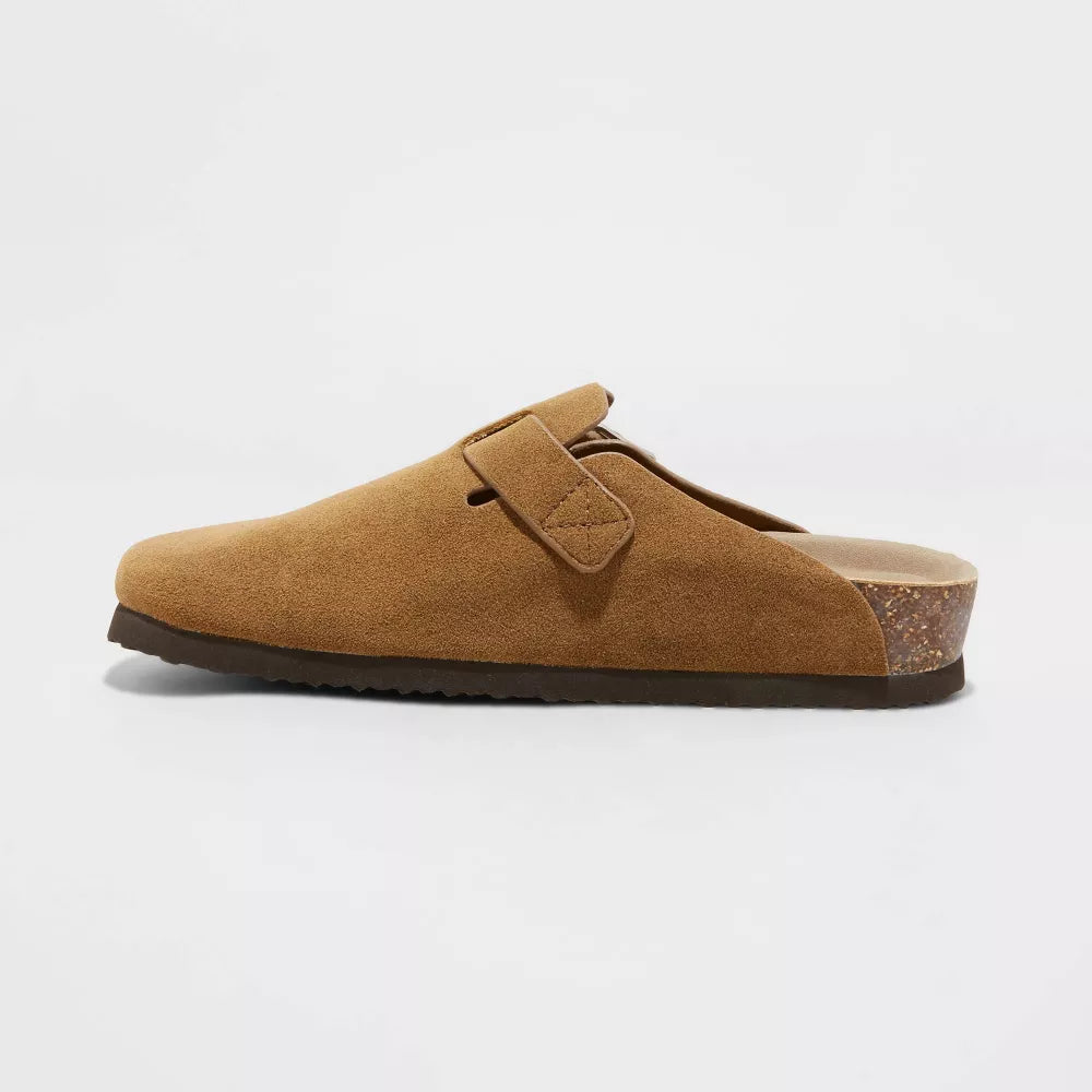 Emma | Comfort Suede Clogs