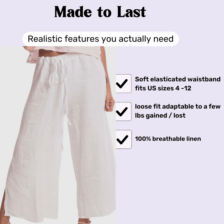 Flo | Linen Capri Pants - Our Best-Selling Summer Essential