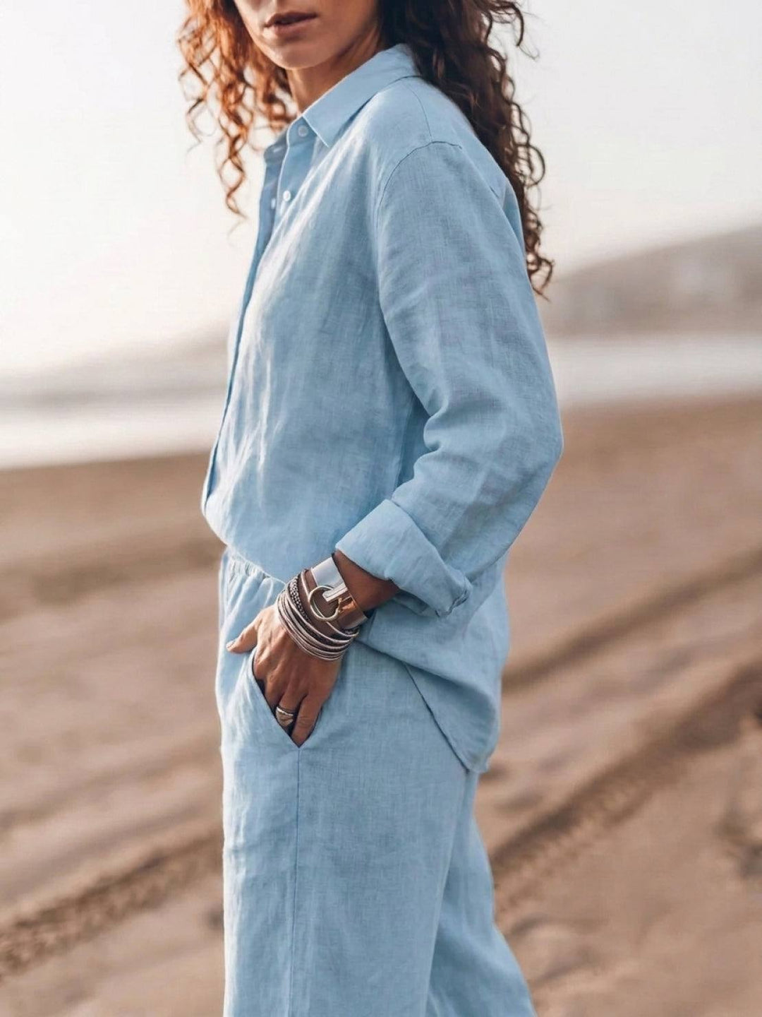 Harper™ | Pure Cotton Relaxed Set
