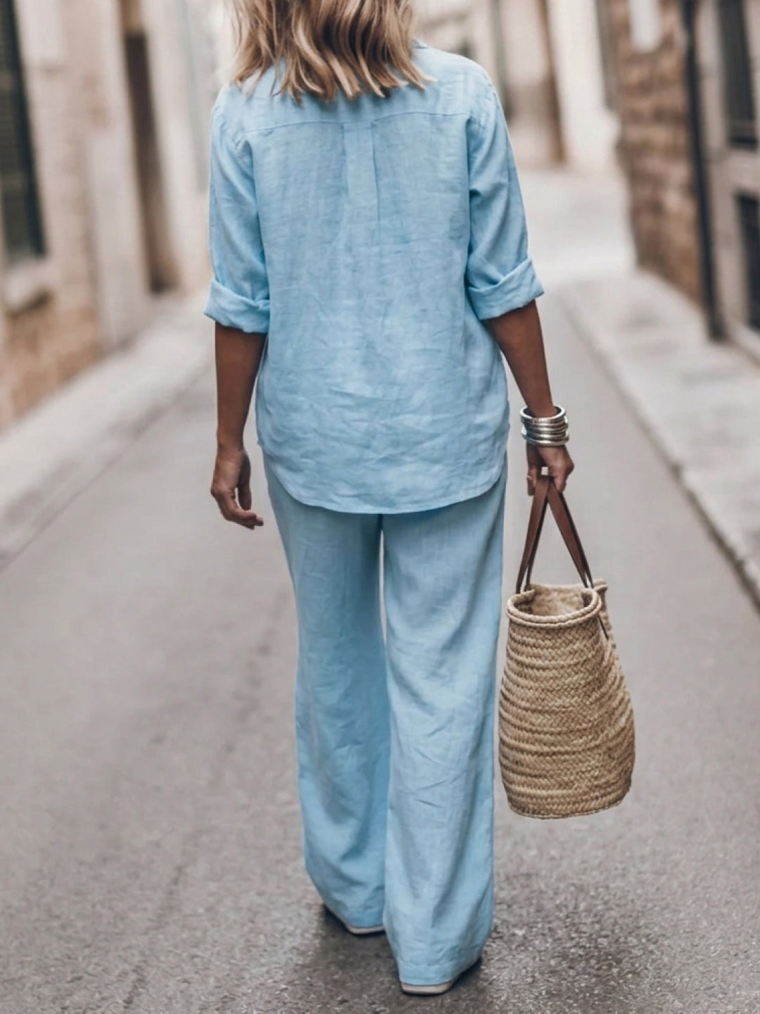 Harper™ | Pure Cotton Relaxed Set
