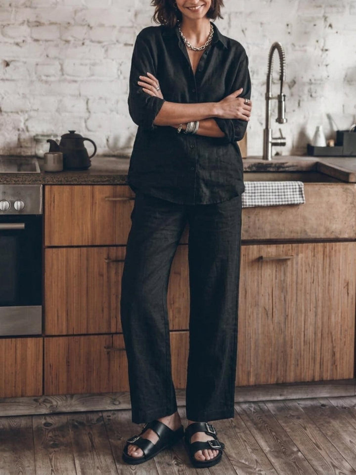 Harper™ | Pure Cotton Relaxed Set