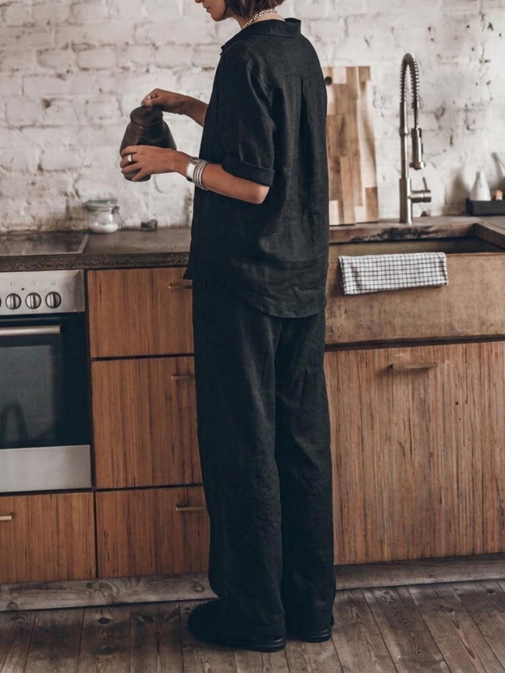 Harper™ | Pure Cotton Relaxed Set