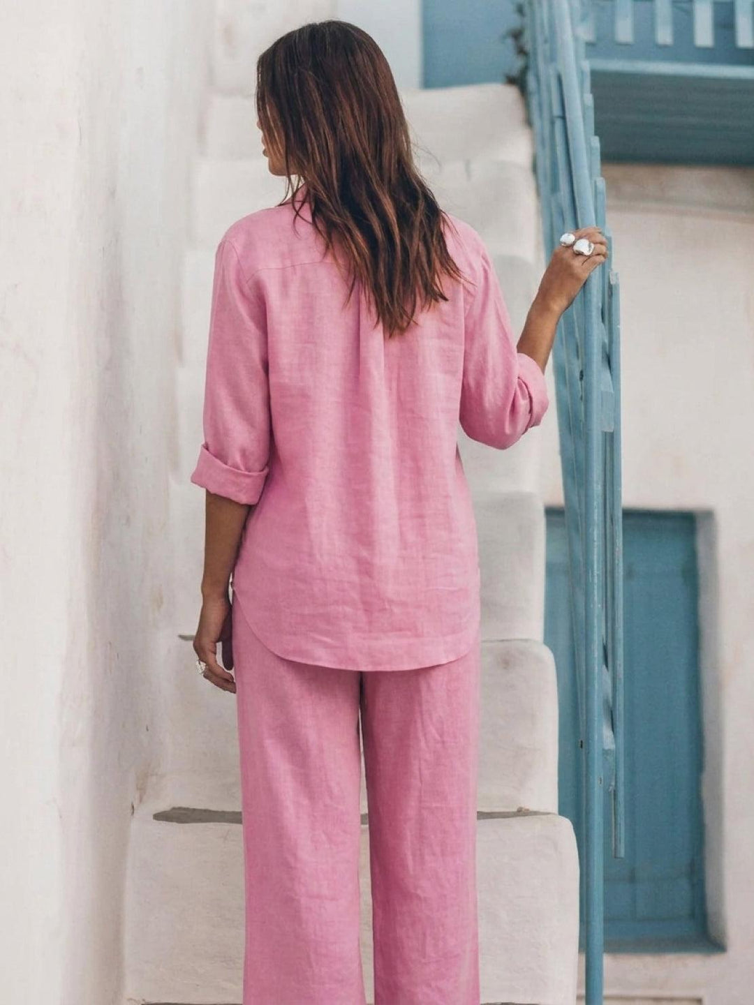 Harper™ | Pure Cotton Relaxed Set